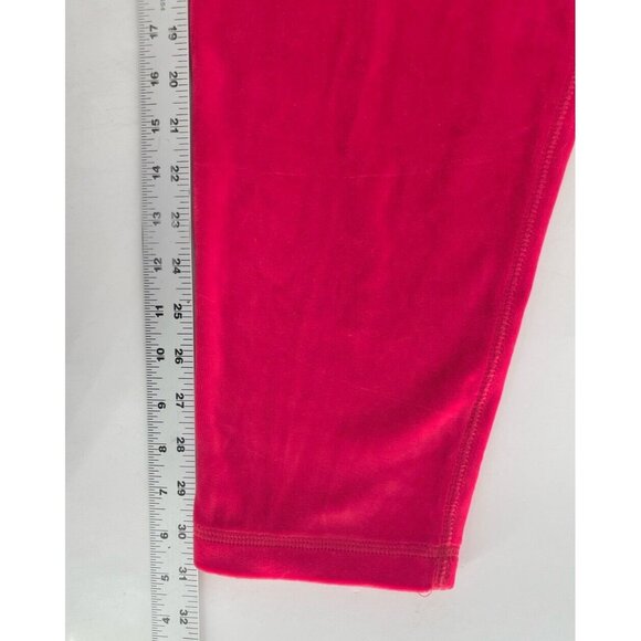 Vtg Nordstrom Active Sports Red Velour W/Pocket Straight Leg Pants XL - Picture 12 of 12